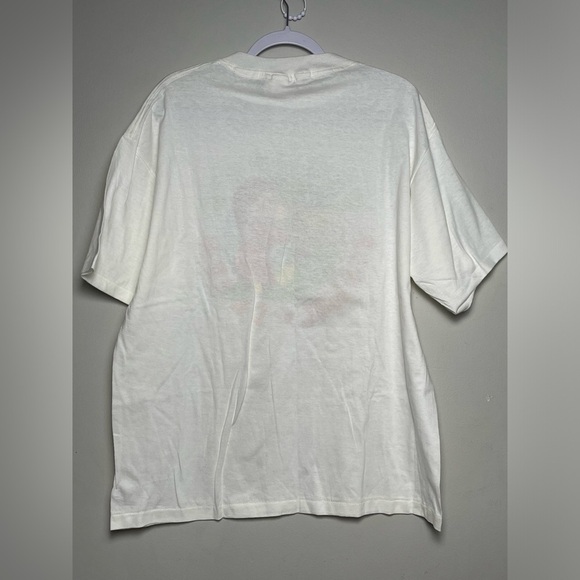 Vintage 90’s Disney Grumpy School Of Charm Single Stitch Tee Men Size XL Ivory - Picture 3 of 9